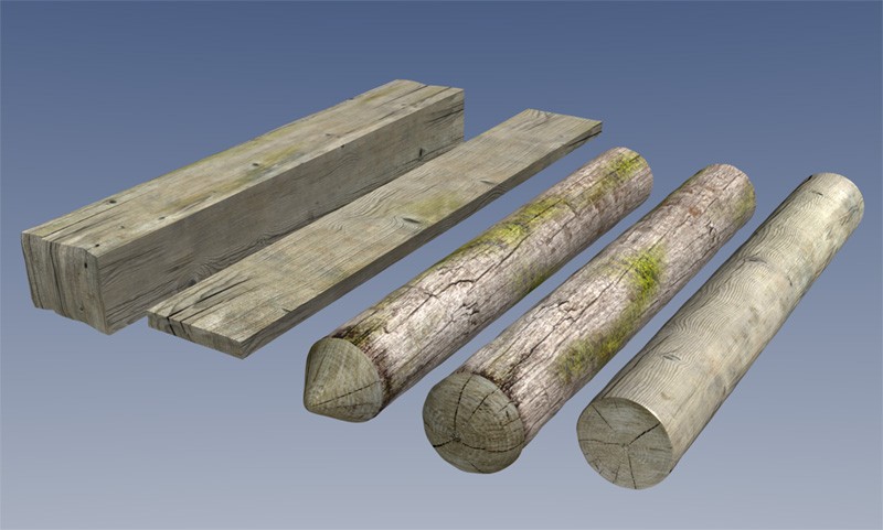Wood parts preview image 1